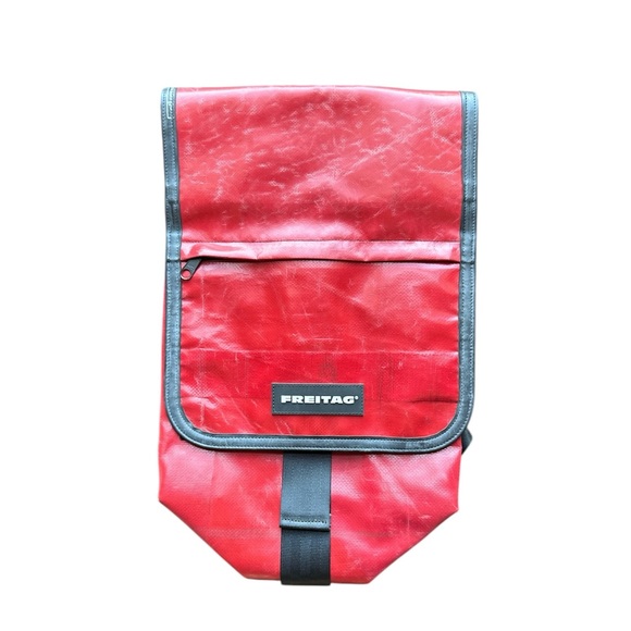 Rare NWOT Freitag F133 Bonanza Red Backpack Rucksack Daypack - Picture 1 of 9